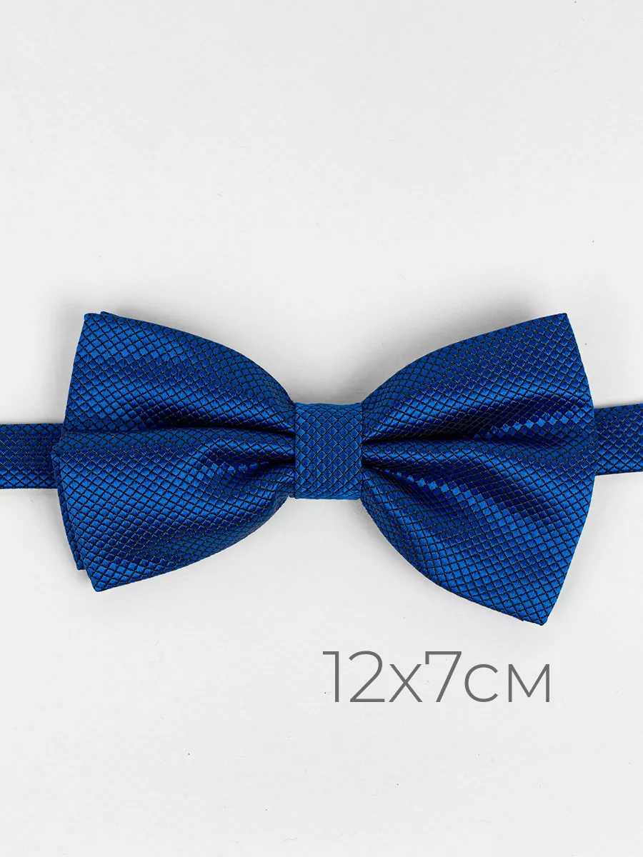 Галстук бабочка темно синяя Подарок