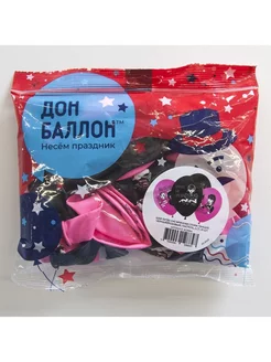 Воздушные шары Уэнсдей Wednesday с Днем рождения девочке фото 11