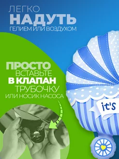 Гендер пати фотозона фольгированные шары мальчик девочка фото 2