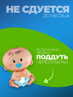 Шары на выписку мальчика и на годик фольгированные фото 3