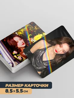 Карточки Джи айдл голографические k-pop фото 3