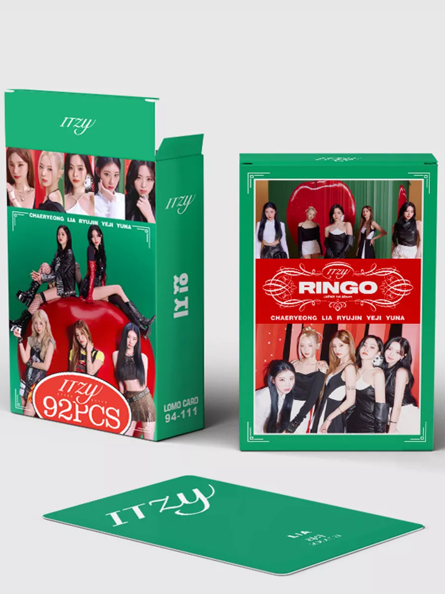 Карточки K-POP ITZY, карты к поп Итзи и наклейки фото 6
