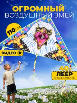 Воздушный Змей для ребенка большой Орел фото 1