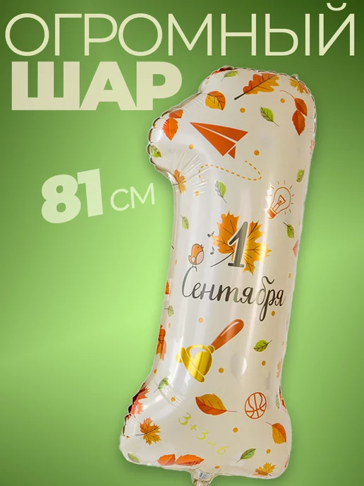 Шарик Цифра 1