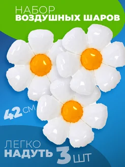 Воздушный шар большой цветок Ромашка фото 1