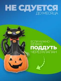 Шарики воздушные на хэллоуин тыква фото 3