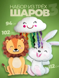 Шарики воздушные надувные набор для декора и украшения фото 1