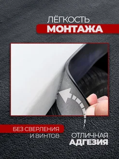 Защитные накладки колесных арок универсальные фото 5
