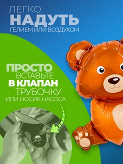 Шарики воздушные надувные набор для декора и украшения фото 4
