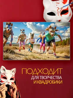 Хвост кошки для квадробики накладной и маска кошки фото 7