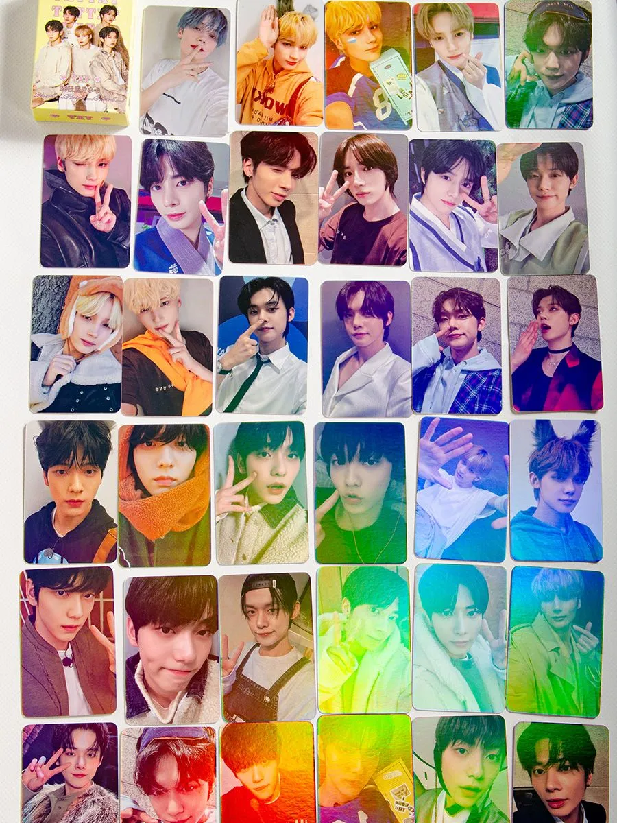 Альбом для карточек kpop stray kids биндер и карточки TXT фото 12