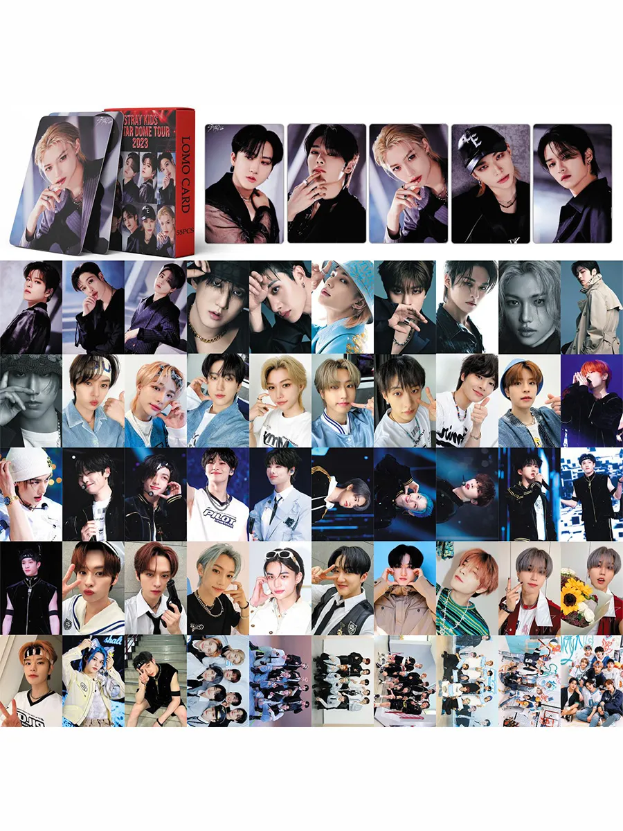 Биндер stray kids BTS K-pop и карточки cтрей кидс 165 штук фото 6
