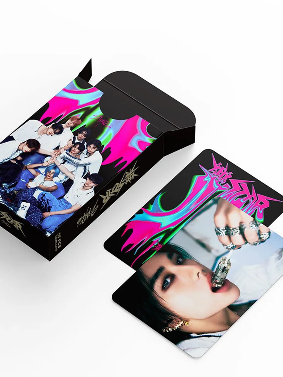 Браслет Stray Kids SKZOO и карточки cтрей кидс 110 штук фото 7