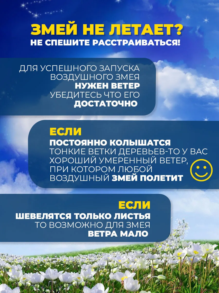 Воздушный Змей для ребенка большой фото 6