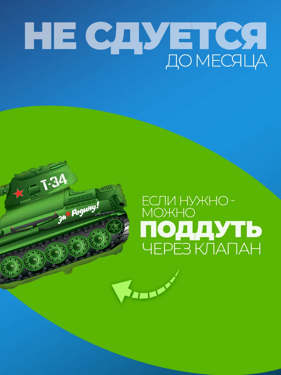 Купон родительской щедрости для сына и шар Танк в подарок фото 4