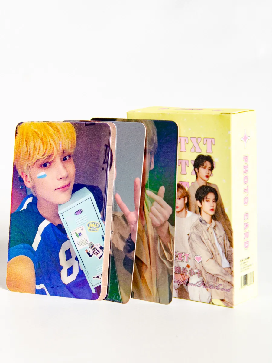 Карточки k-pop TXT голо кпоп и карты Джи айдл фото 5