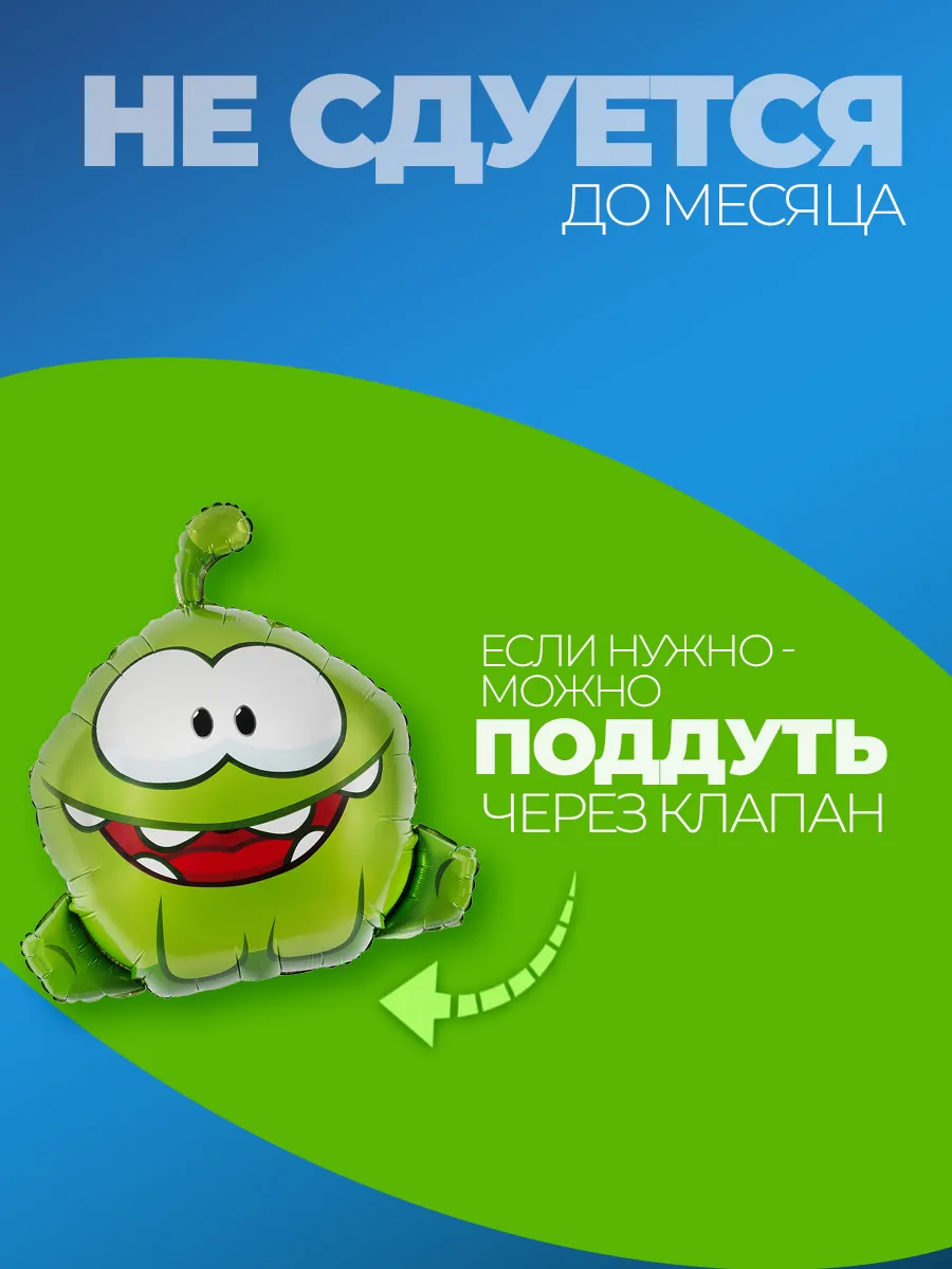 Шарики воздушные для праздника Ам ням фото 3
