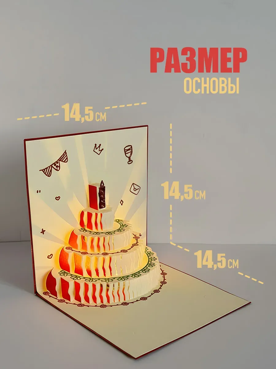 Открытка музыкальная С днем рождения и купоны детям фото 2