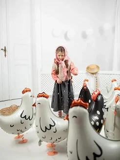 Набор шаров Ходячая курица 5 шт фото 8